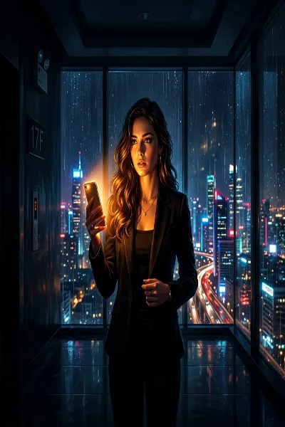 The Night of Power Failure on the 17th Floor