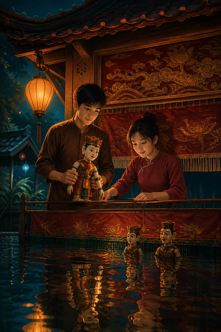 Những Con Rối Dưới Ánh Đèn