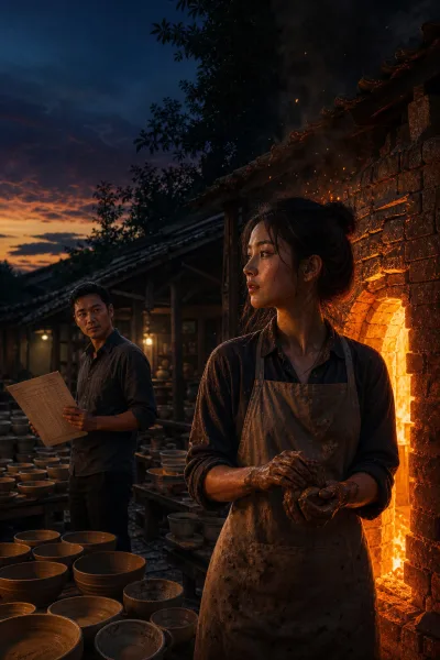 Thợ Gốm Và Mùa Lửa Cuối