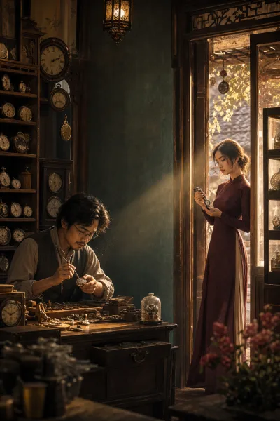 Tiệm Sửa Đồng Hồ Không Bán Thời Gian